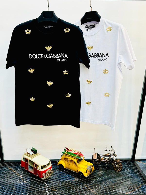 camiseta dolce gabbana negro