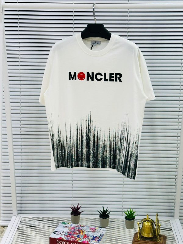 Camiseta moncler oversize blanco