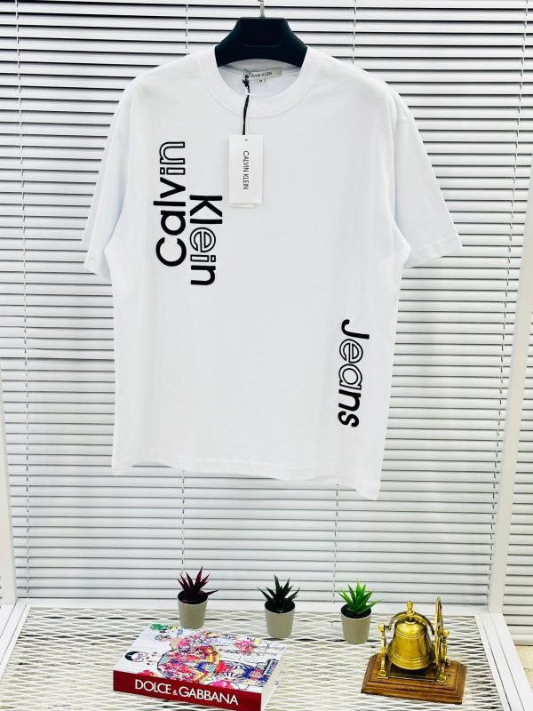 Camiseta calvin klein oversize blanco