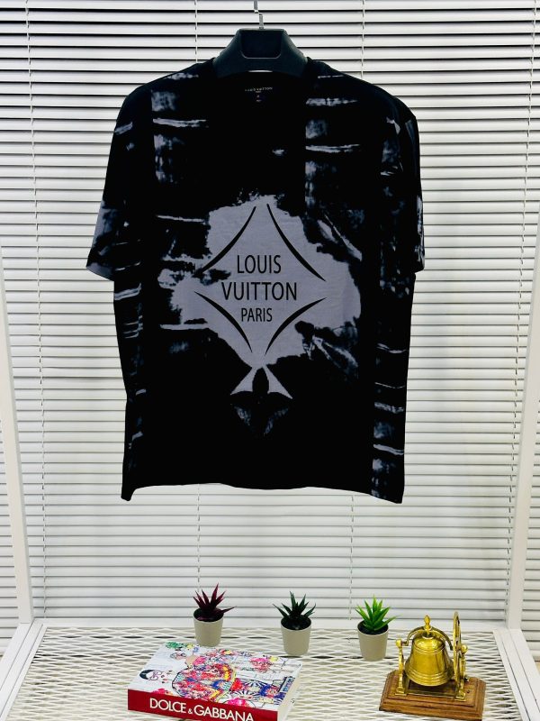 Camiseta louis vuitton Oversize negro