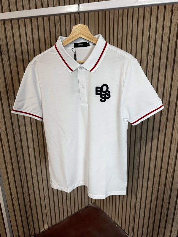 Polo Boss Blanco