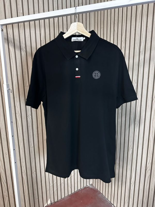 Polo Ston Island negro