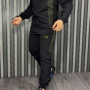 Chándal under armour negro/verde