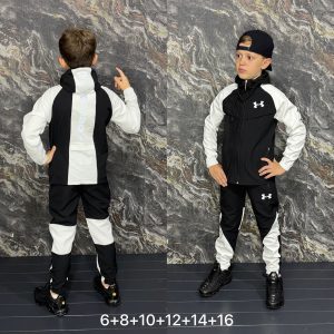 chandal under armour niños blanco