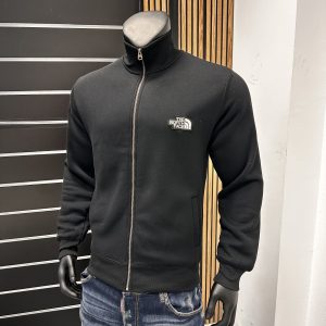 Sudadera north face gris y negro