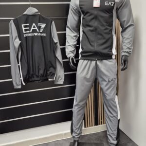 Chándal Armani negro/gris claro