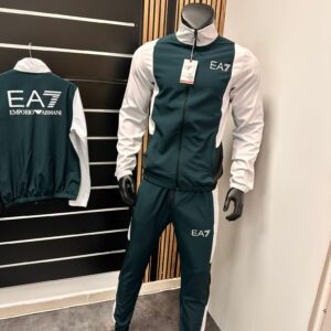 Chándal Armani verde/blanco