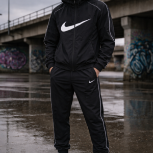 Chándal Nike bordado negro