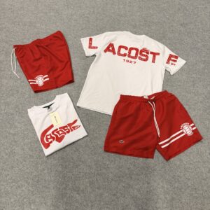 Conjunto Lacoste rojo
