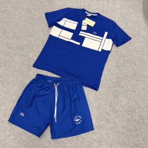 Conjunto Lacoste azul