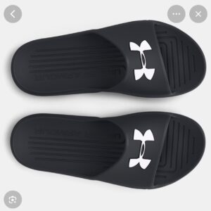 Chanclas Under Armour negro