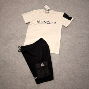 Conjunto Moncler blanco/negro